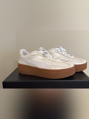 Puma Metallic Platform Sneakers